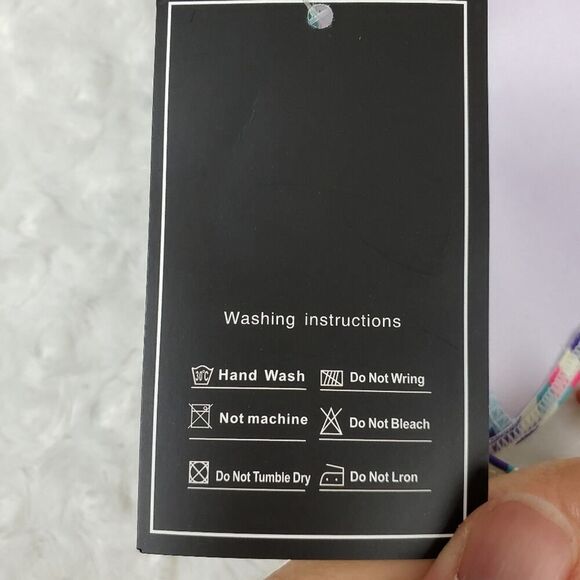 A Chic Girl Fringed Geometric Bikini Size Small - Picture 8 of 10